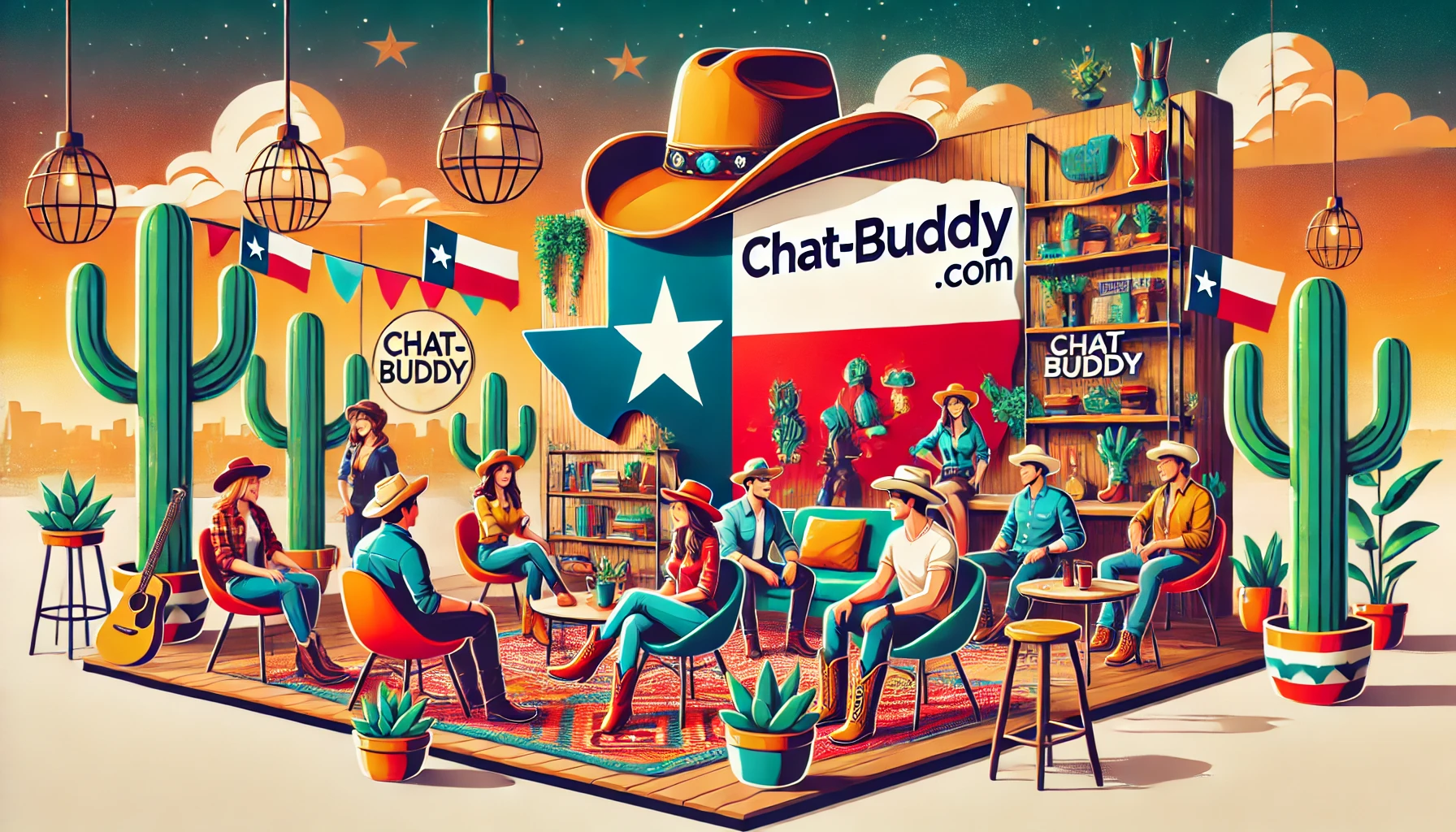 Explore Connections in the Texas Chat Room